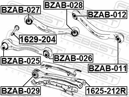 Febest bzab 029 lagerung - febest,